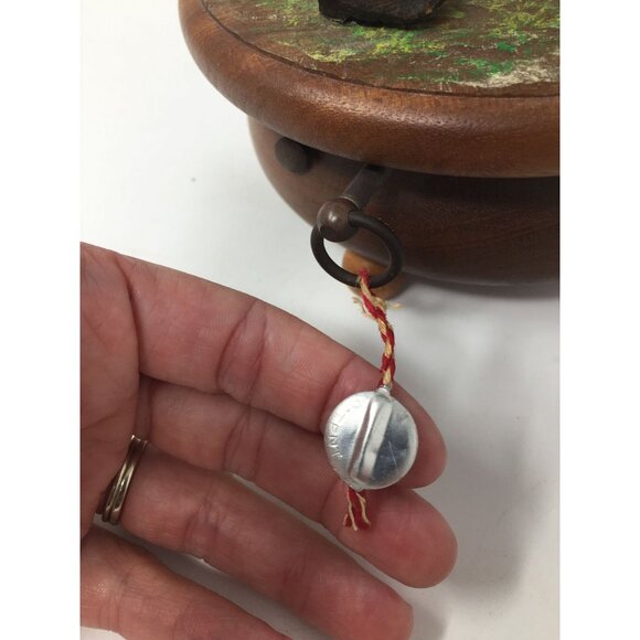 Vintage Genuine Thorens Swiss Music Work Music Box ''Happy Wanderer'' - Picture 10 of 16